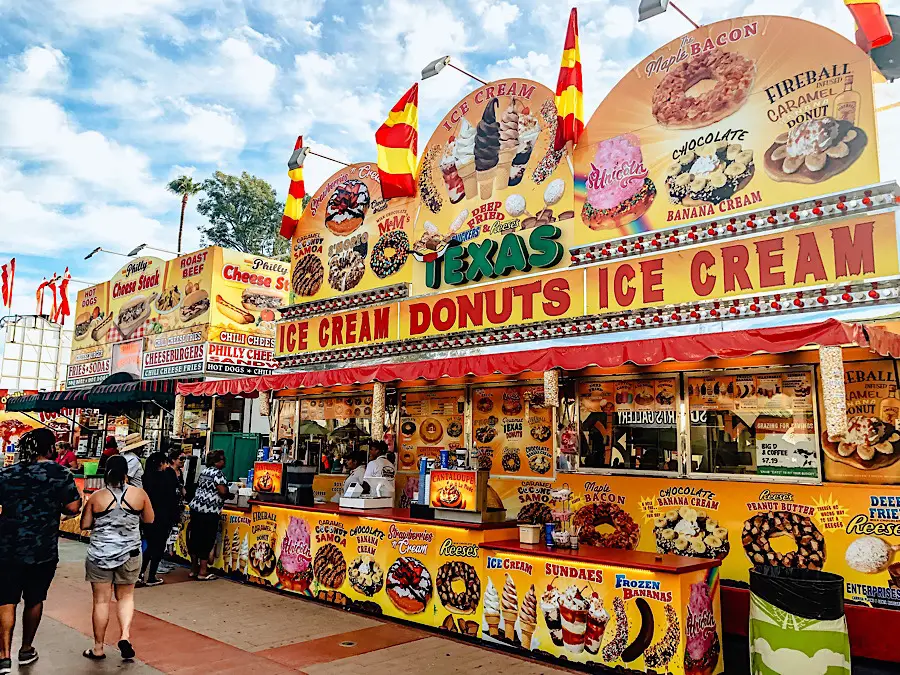 Instagrammable Photo Spots at the Orange County Fair - Girl With Blue Sails